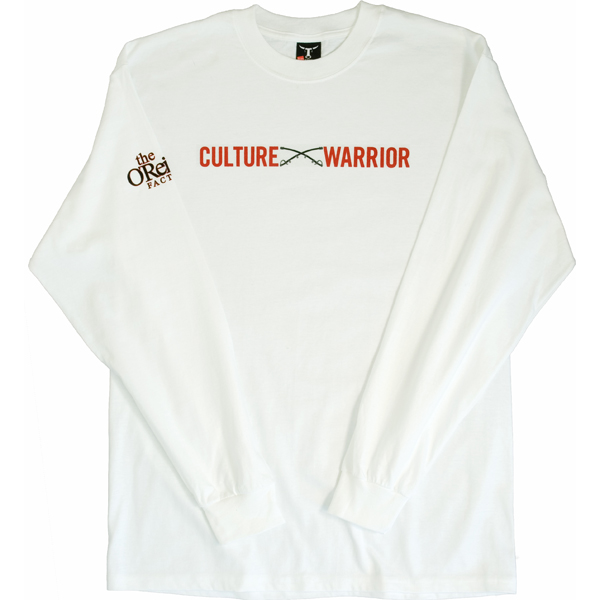 Culture Warrior Saber
Long Sleeve T-Shirt Large