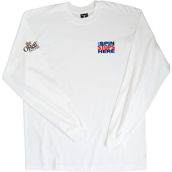 The Spin Stops Here
Long Sleeve T-Shirt Large