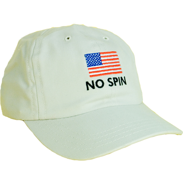 No Spin
Unstructured Baseball Cap Large