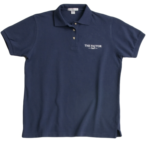 The Factor Staff Women's Polo Shirt Large
