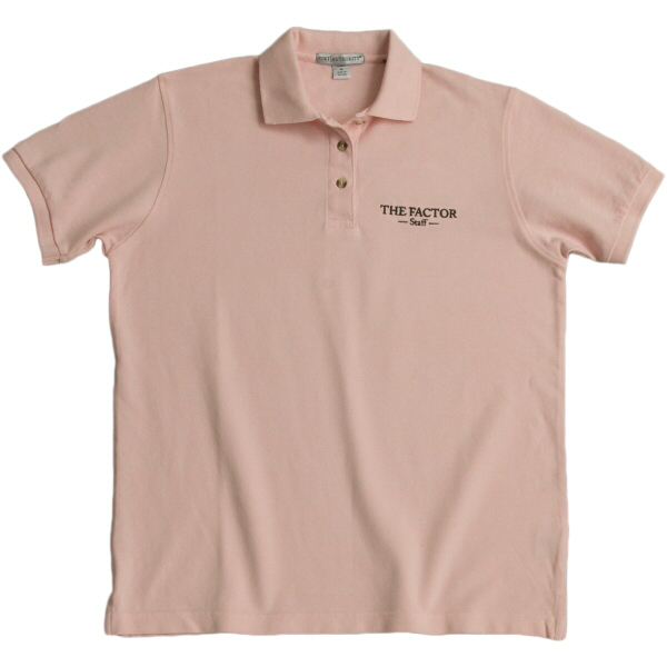 The Factor Staff Women's Polo Shirt Large
