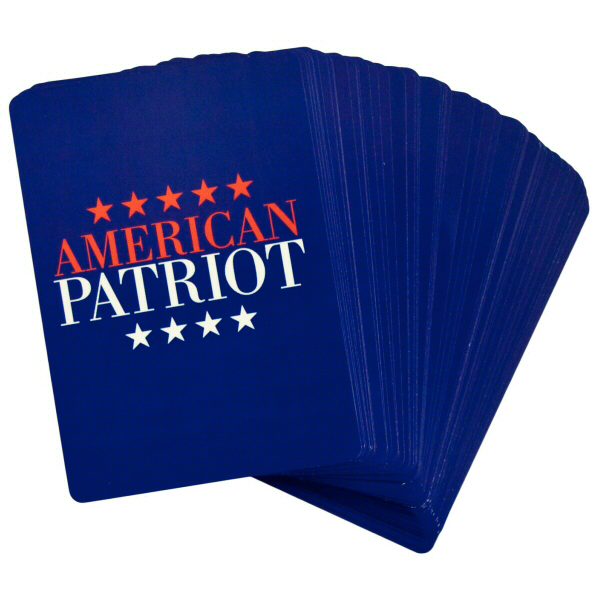 American Patriot Playing Cards Large
