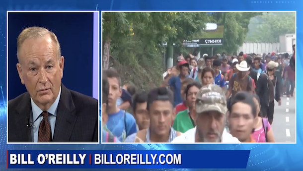 O'Reilly on Newsmax TV: Jim Acosta Situation, Migrant Caravan Reaches US Border