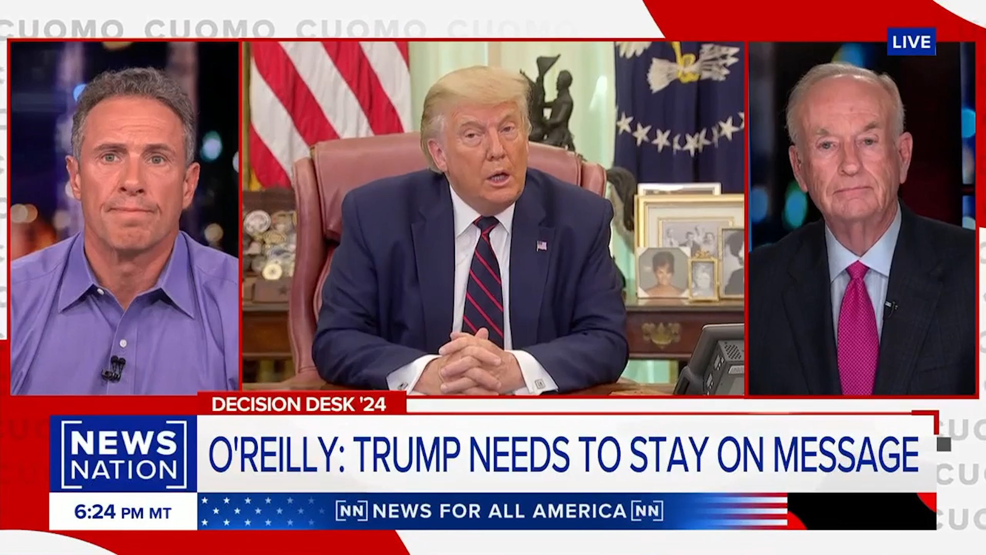 O'Reilly Breaks Down Trump's North Carolina Speech on 'CUOMO'