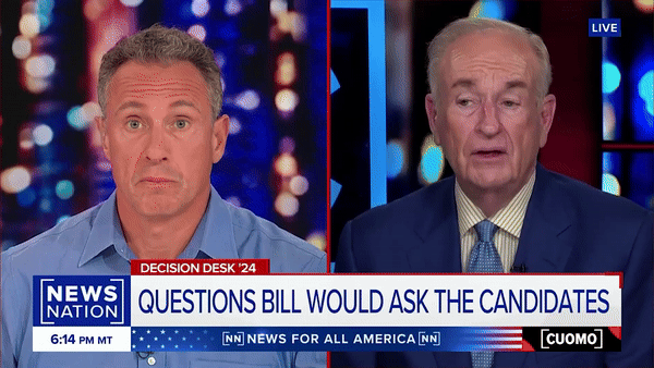 O'Reilly and Cuomo on Trump's Debate Demeanor