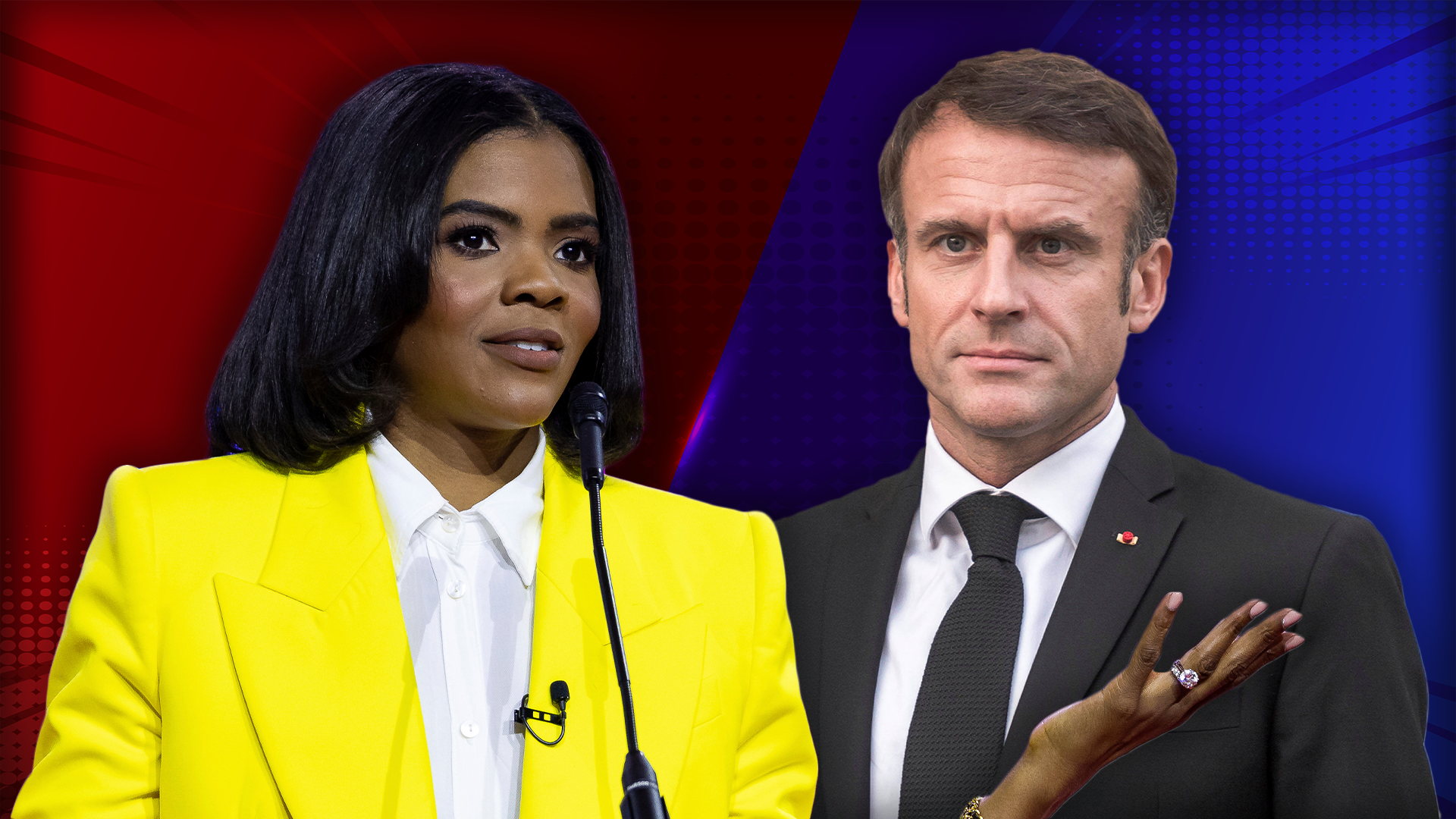 Candace Owens vs. French President Macron