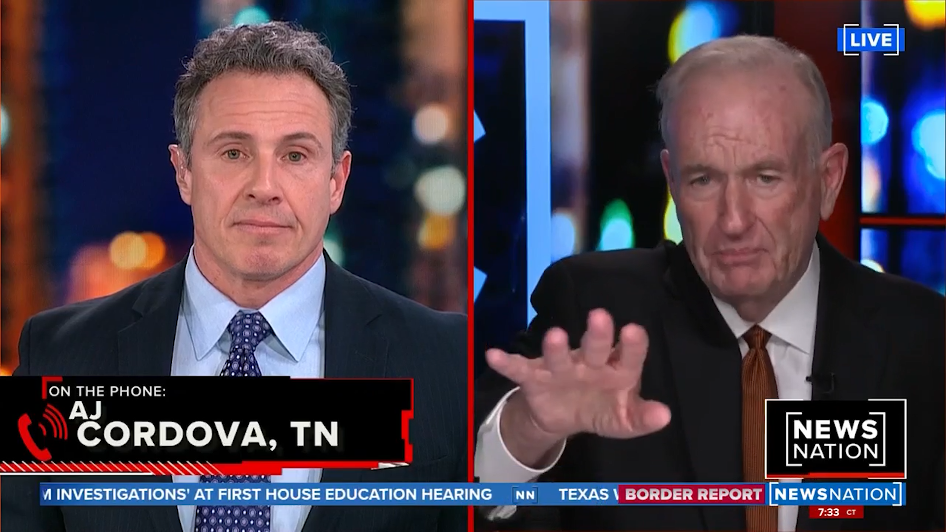 MUST WATCH: O'Reilly & Cuomo Clash Over Biden, State of the Union & More