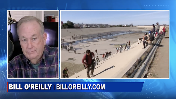 O'Reilly on Newsmax TV: The Chaos Continues at the Border