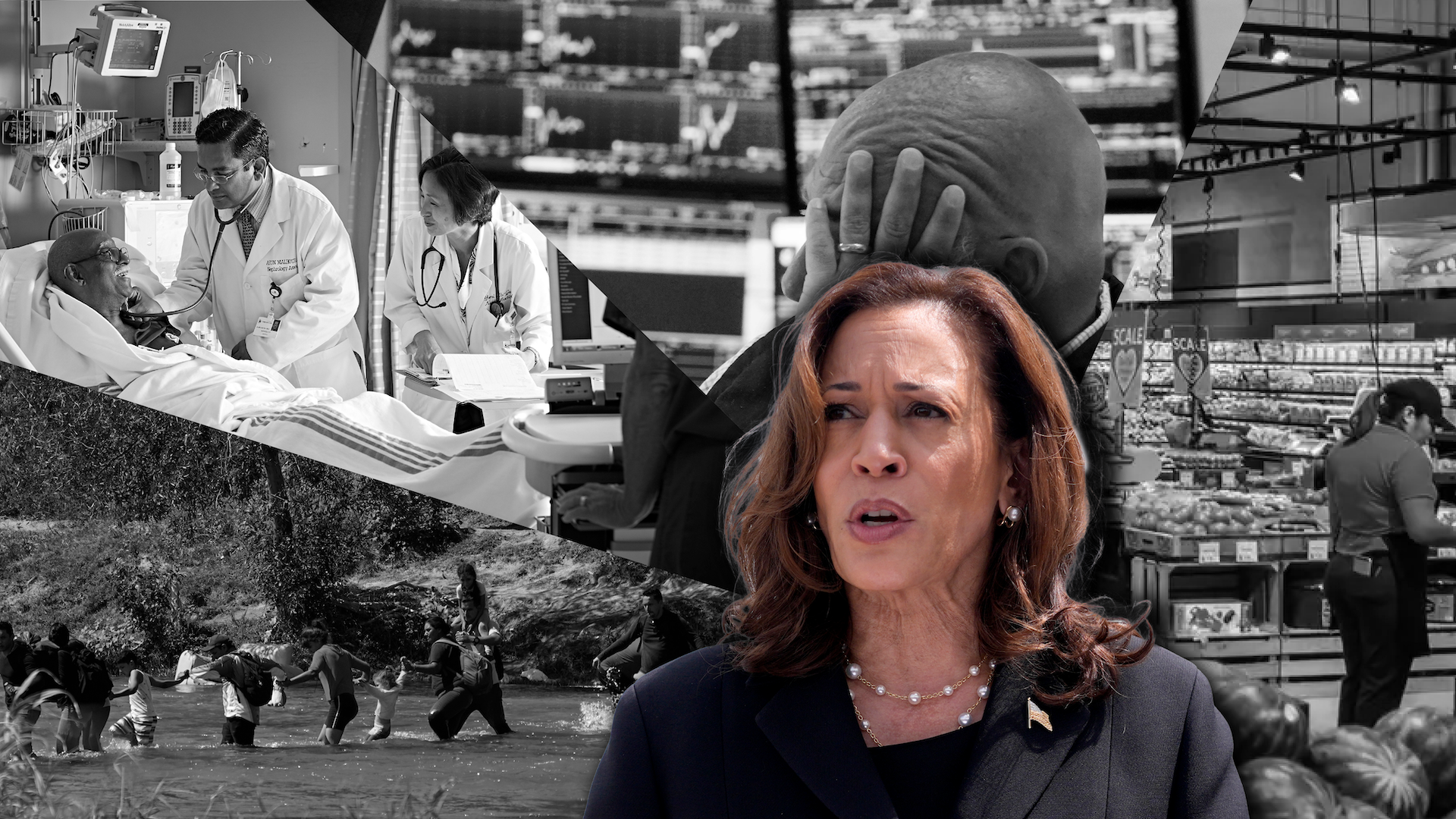 The Powerful People Behind Kamala Harris, Stock Market Decline, Trump Calls for a Fox News Debate & Alena Shautsova on the Immigration Problem