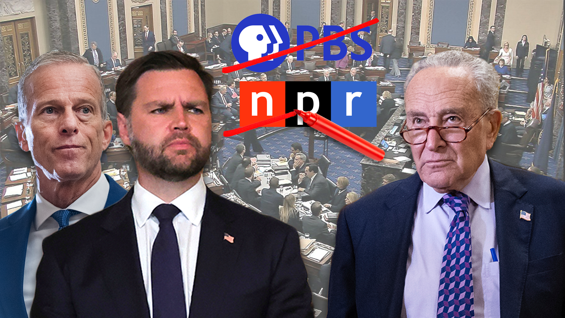 Senate Votes on Rescissions Bill, Surge in ICE Attacks, Former Detective Bo Dietl on the NYPD's Decline & the Latest on the Epstein Files