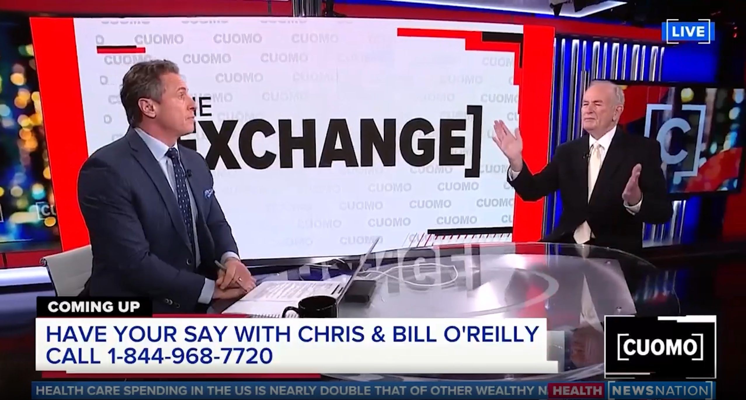O'Reilly & Cuomo on Trump vs. DeSantis, 2024, and Migrants in NYC Hotels