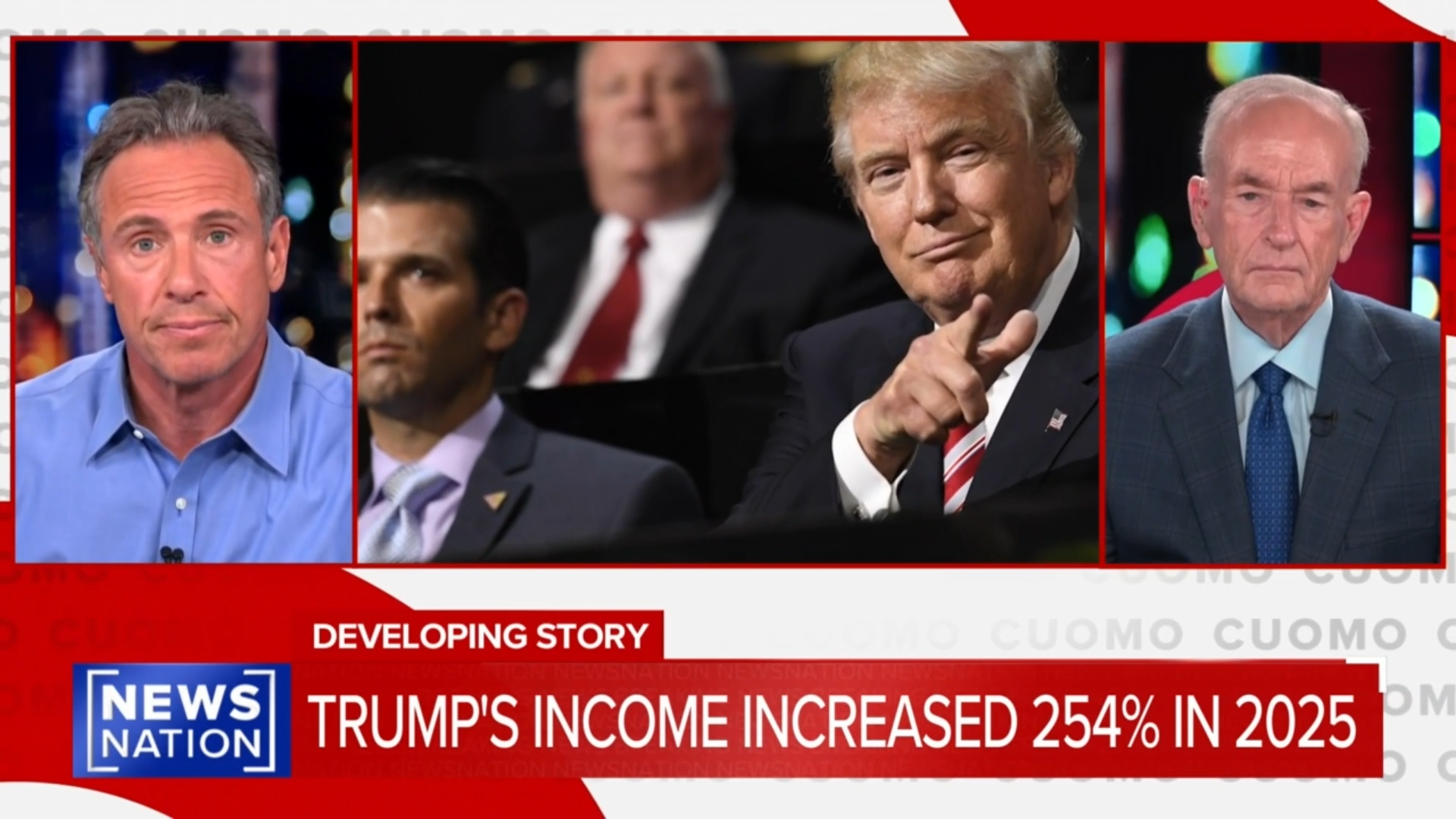 O'Reilly & Cuomo Debate President Trump's Financial Disclosure