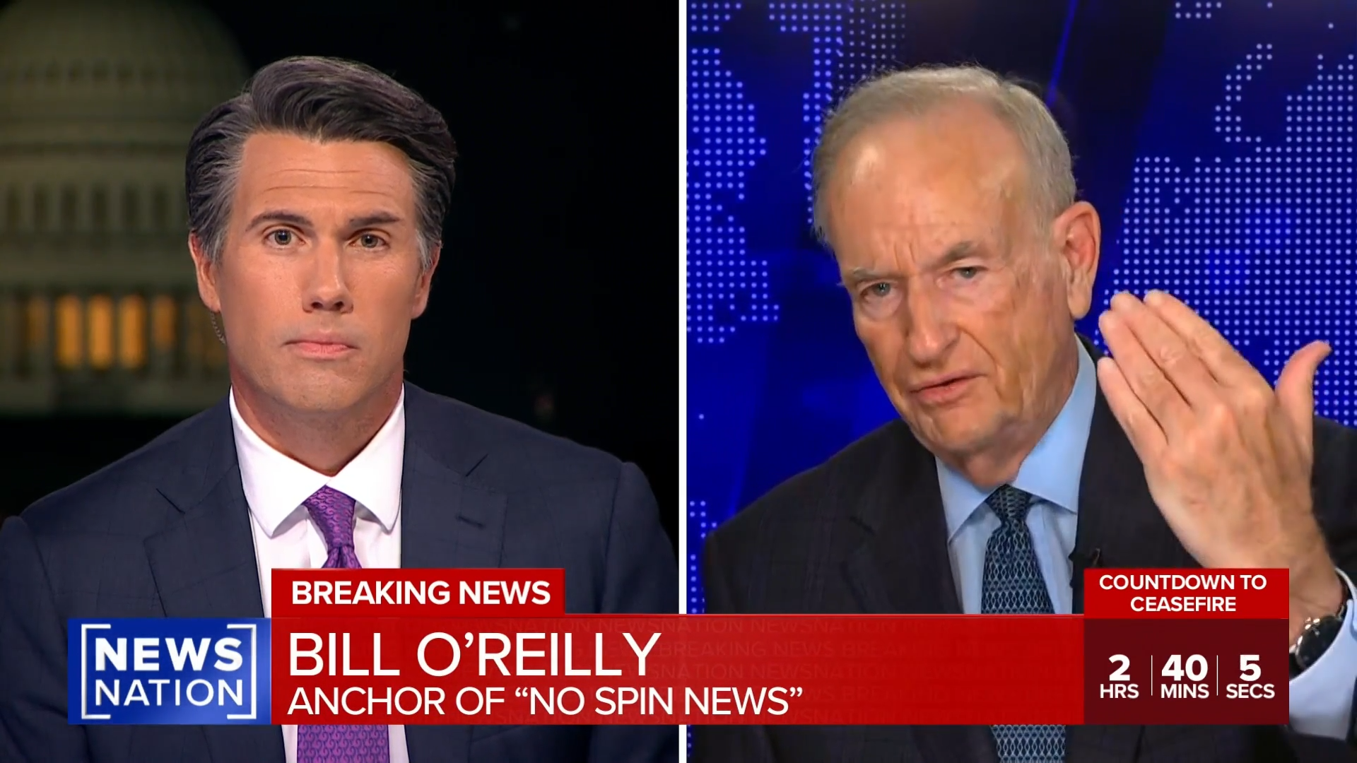 Trump Sent a Message to the World, Bill O'Reilly Reacts With Leland Vittert