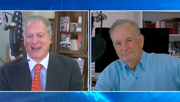 O'Reilly on Newsmax TV: Leaked Anti-Trump Google Video, Main Stream Media Coverage of Hurricane Florence