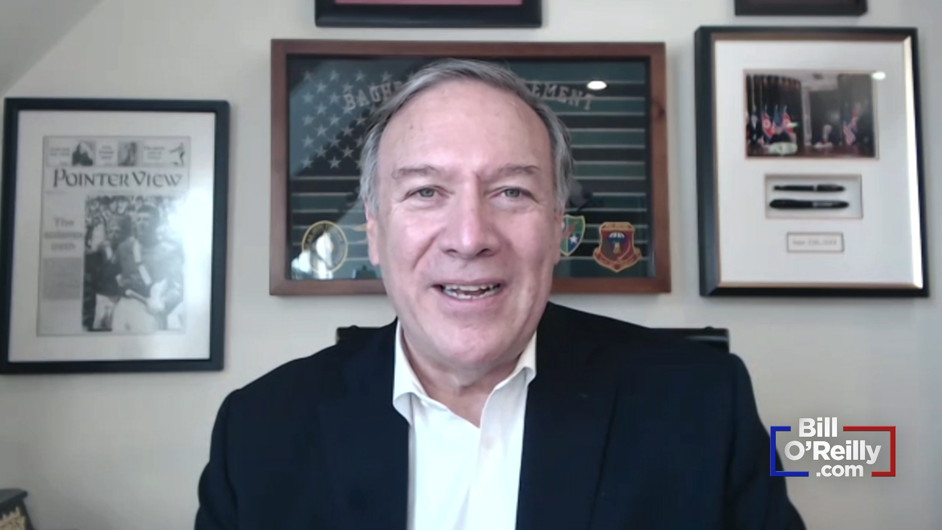 Pompeo on if He's Willing to Challenge Trump