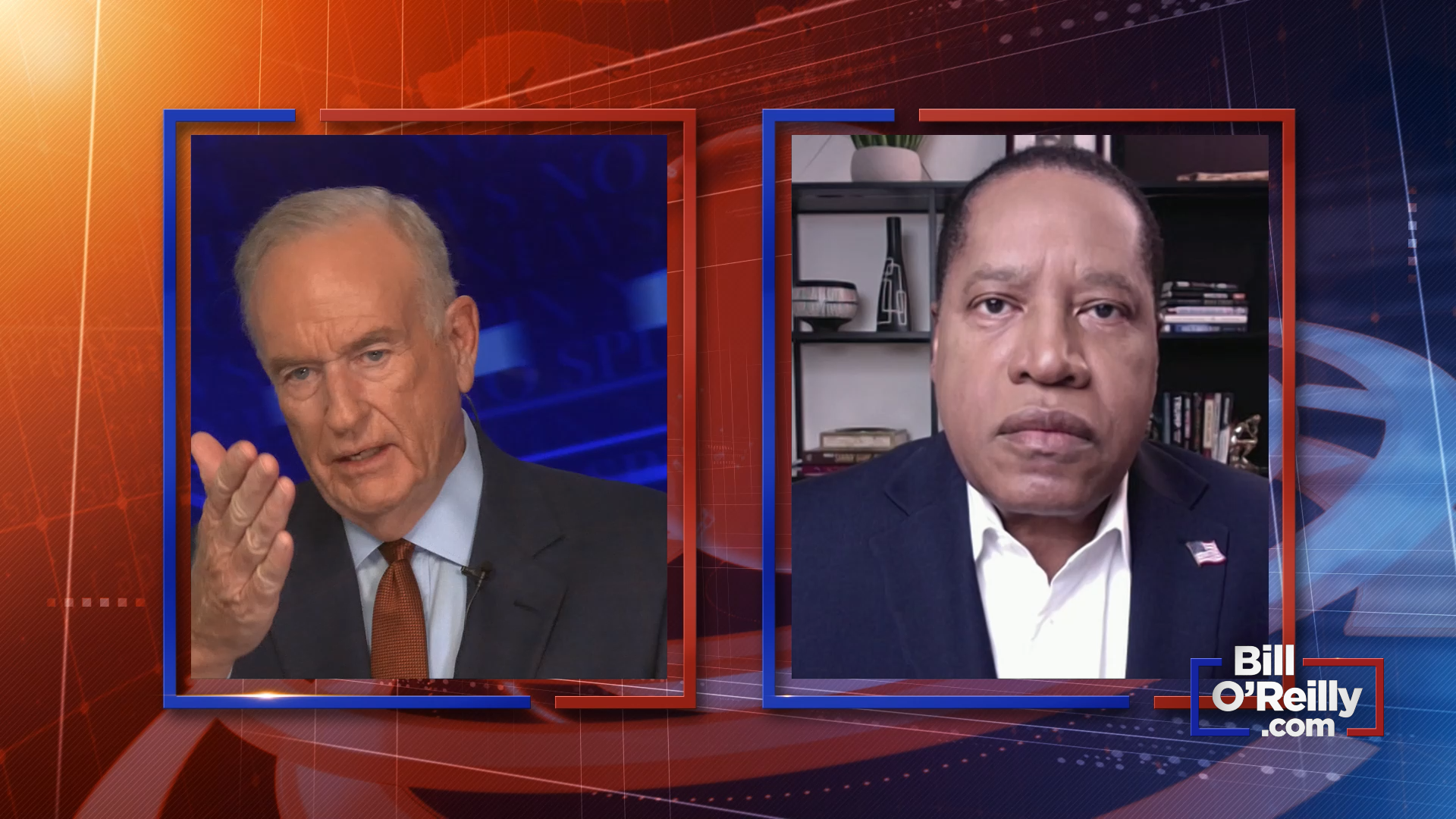 O'Reilly and Republican Presidential Candidate Larry Elder