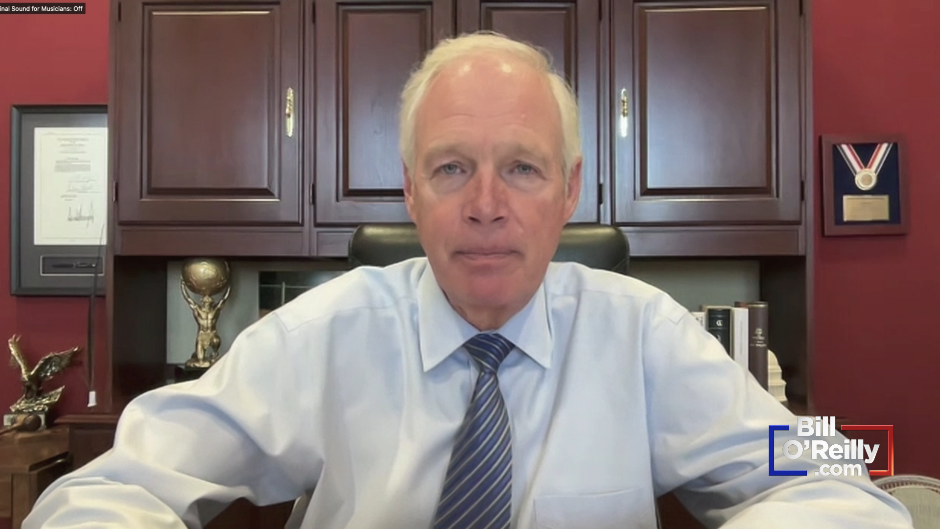 Sen. Johnson on Funding Israel