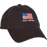 No Spin
Unstructured Baseball Cap