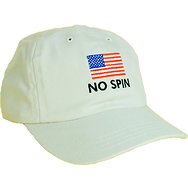 No Spin
Unstructured Baseball Cap