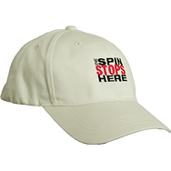 The Spin Stops Here
Structured Baseball Cap