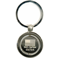 No Spin Sister
Keychain