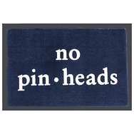 No Pinheads Doormat