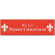 2008 We Say Merry Christmas
Bumper Sticker - Pack of 5 stickers