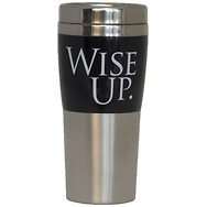 Wise Up
Travel Mug