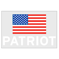 Patriot Static Window Decal