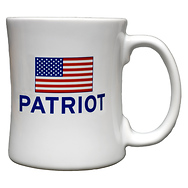 Patriot Coffee Mug with free Patriot Certificate and envelope