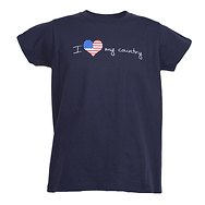 I Love My Country Women's T-Shirt