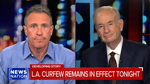 OReilly & Cuomo Talk L.A. Protests, China, and Iran
