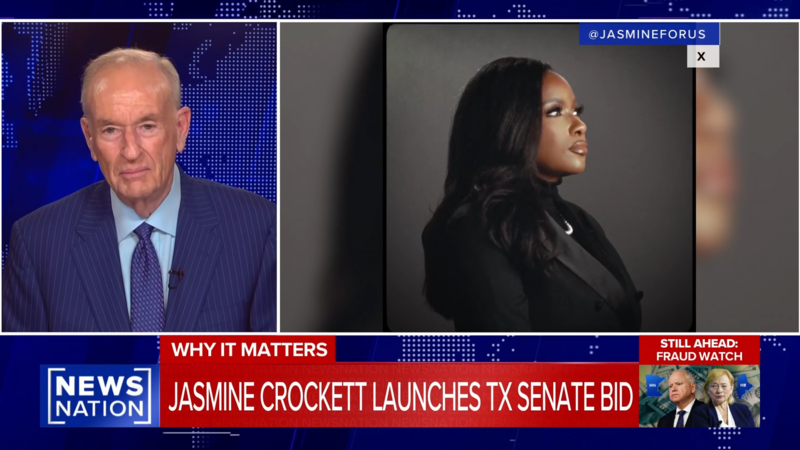OReilly Slams Jasmine Crocketts Senate Run, Talks Trumps Affordability Message