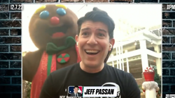 'Creepy Gingerbread Man' Interrupts Reporters Hit on  Pat McAfee Show