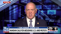 Tom Homan to Mamdani: We're Coming!