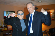 Bill with Jack LaLanne in the green room at the Fox News Channel.