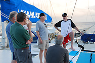 Bill and some friends take in a cruise around Anguilla.