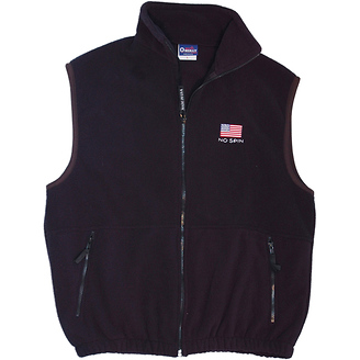 No Spin
Fleece Vest