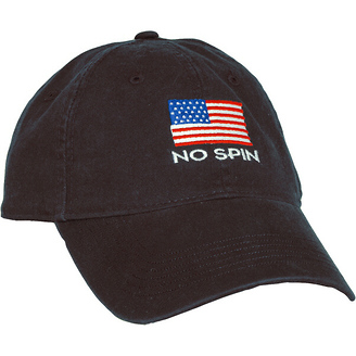 No Spin
Unstructured Baseball Cap