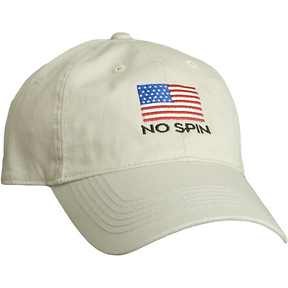 No Spin
Unstructured Baseball Cap