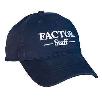 Factor Staff
Unstructured Baseball Cap
