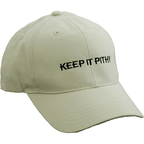 Keep It Pithy
Structured Baseball Cap