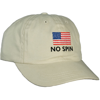 No Spin
Structured Baseball Cap