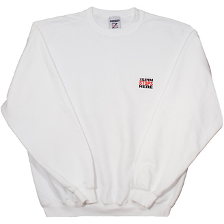 The Spin Stops Here
Crewneck Sweatshirt