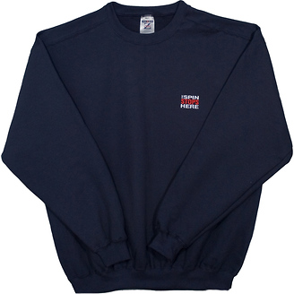 The Spin Stops Here
Crewneck Sweatshirt