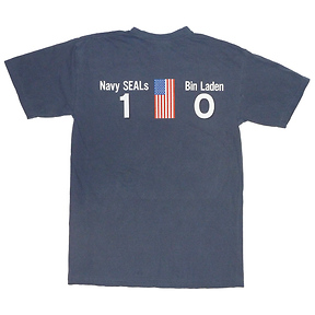 Men's Patriot T-Shirt w/Navy SEALs 1 Bin Laden 0 Slide 1