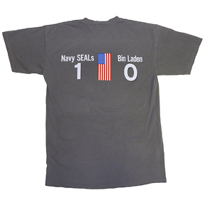 Men's Patriot T-Shirt w/Navy SEALs 1 Bin Laden 0 Slide 5