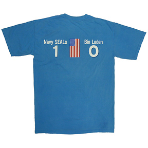 Men's Patriot T-Shirt w/Navy SEALs 1 Bin Laden 0 Slide 6