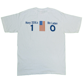 Bin Laden T-Shirt. Obama 1, Osama 0. Variety of Colors , Clothing