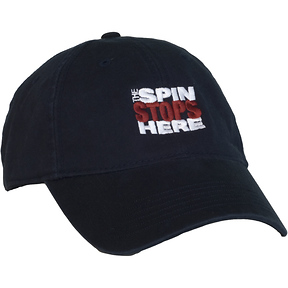 The Spin Stops Here
Unstructured Baseball Cap